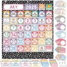 Conjunto de gráficos de bolso para calendário de sala de aula Sinload com 120 cartões Conjunto de gráficos de bolso para calendário de sala de aula Sinload com 120 cartões