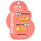 Conjunto de grampos de cabelo Paul Frank Crease-Free 4 para mulheres