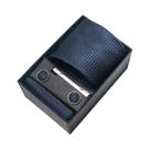 Conjunto De Gravata E Abotoaduras Azuis Paisley Para Homens, Acessórios De Vestuário, Caixa De Conjunto De Gravata E Abotoaduras Azuis Paisley Para Homens, Acessórios De Vestuário, Caixa De