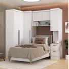 Conjunto de Guarda-roupa Modulado 6 Portas 6 Gavetas 4 Peças Viena Yescasa