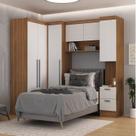 Conjunto de Guarda-roupa Modulado 6 Portas 6 Gavetas 4 Peças Viena Yescasa