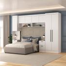Conjunto de Guarda Roupa Modulado 7 Portas 6 Gavetas 5 Peças Viena Yescasa