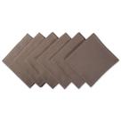 Conjunto de Guardanapos DII 51x51 cm Marrom 6 Peças Algodão