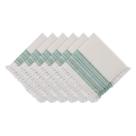 Conjunto de guardanapos DII Everyday Collection Fringed Stripe 20x20cm Teal