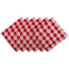 Conjunto de guardanapos DII Patriotic 4th of July Stars and Check 20x20