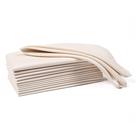 Conjunto de Guardanapos Ramanta Home 12pcs Poliéster 46x46 cm Bege