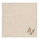 Conjunto de Guardanapos Unite Azevinho 45x45cm Natural 4 pçs 310105 - Copa e Cia