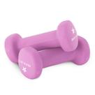 Conjunto de halteres Yes4All, antiderrapante, hexágono, neoprene, 1 kg, roxo