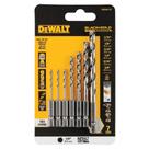 Conjunto de hastes hexagonais DEWALT DW 7PC B&G