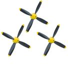 Conjunto de hélices de avião RC LEAMBE P51 Mustang e P40 Warhawk