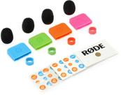 Conjunto de identificação de pára-brisas e cabos Rode Colors 2 para Wireless Go and Lavaliers