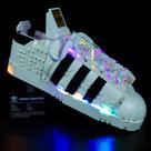 Conjunto de iluminação Kyglaring para tênis Lego 10282 Superstar