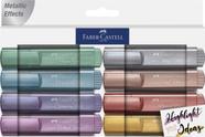 Conjunto de Iluminadores Faber-Castell Metallic Glitter - 8 Cores