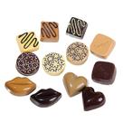 Conjunto de ímãs de geladeira, 12 unidades de sobremesa de chocolate com resina 3D