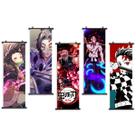 Conjunto de impressão artística de pôsteres, 5 peças Demons Slayers Kamado Tanjirou