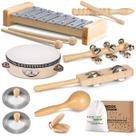 Conjunto de instrumentos musicais LOOIKOOS Toddler Eco Friendly