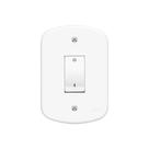 Conjunto de Interruptor 4x2 Bipolar Simples 20a Fame Blanc
