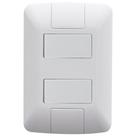 Conjunto de Interruptor Simples 6A+Interruptor Paralelo - 57241045 - TRAMONTINA