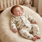Conjunto de Inverno Para Bebê Soft com Capuz e Calça Quentinho e Confortável Menino Menina 02 Peças