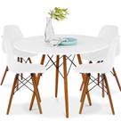 Conjunto de jantar Best Choice Products Compact, de meados do século, 5 peças