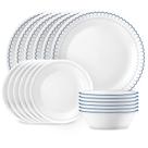 Conjunto de jantar Corelle Caspian 18 peças para 6 pessoas