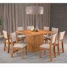 Conjunto de Jantar Mesa Quadrada Comander com 8 Cadeiras Sol