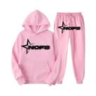 Conjunto De Jaqueta E Calças Casuais Unissex Com Estampa De Logo De Marca Fashion S-3XL Para Homens Conjunto De Jaqueta E Calças Casuais Unissex Com Estampa De Logo De Marca Fashion S-3XL Para Homens