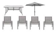 Conjunto De Jardim Art Classique Cinza - 6 Peças - Importado