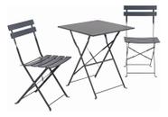 Conjunto De Jardim Metal 3 Pecas Mesa E Cadeira Conjunto De Jardim Metal 3 Pecas Mesa E Cadeira