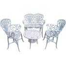 Conjunto De Jardim Modelo Primavera Mesa 2 Cadeiras E Namoradeira
