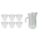 Conjunto de Jarra 1L com 4 Copos de Vidro N244504-6 - Quanhe