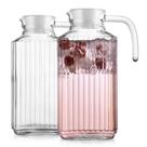 Conjunto de jarras de geladeira Home Essentials & Beyond de 1,8 L de vidro x2