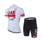 Conjunto De Jersey De Ciclismo Profissional Masculino Para O Verão, Roupas De Montanha UAE, Traje De
