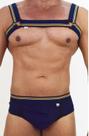 CONJUNTO DE JOCK MAIS HARNESS Open Azul