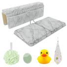 Conjunto de joelheiras e almofadas de cotovelo Pillow Sleepah Bath em mármore