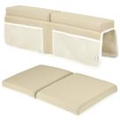 Conjunto de Joelheiras e Cotoveleiras para Bebês Toodly Bege - Proteção para o Banho