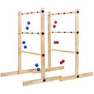 Conjunto de jogos ApudArmis Wooden Ladder Toss 89x66cm ao ar livre