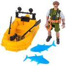 Conjunto de jogos aquáticos ArtCreativity Small com boneco de ação e barco