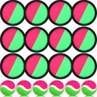 Conjunto de jogos Charniol Kids Toss and Catch, 12 pás e 6 bolas