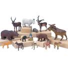Conjunto de jogos Constructive Playthings TOM-64 Vinyl Forest Animal