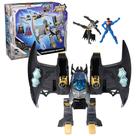 Conjunto de jogos DC Comics Metal Force Transforming Batwing com figuras