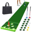 Conjunto de jogos de golfe Sagsewful Indoor Outdoor com bolsa Conjunto de jogos de golfe Sagsewful Indoor Outdoor com bolsa