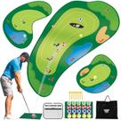 Conjunto de jogos de golfe TOY Life com 20 bolas adesivas e tapete