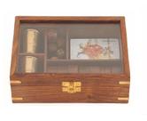 Conjunto de jogos de madeira Old Modern Handicrafts Brass Boblets Conjunto de jogos de madeira Old Modern Handicrafts Brass Boblets