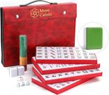 Conjunto de jogos de Mahjong chinês Mose Cafolo 146 peças com estojo
