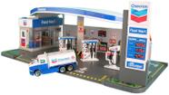 Conjunto de jogos de posto de gasolina Daron Chevron com posto e tanque