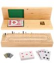 Conjunto de jogos de tabuleiro Cribbage WE Games Continuous 3 Track