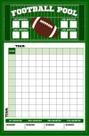 Conjunto de jogos de tabuleiro de apostas de futebol Pool Box Squares