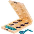 Conjunto de jogos de tabuleiro Mancala OZFRHO Wooden com instruções