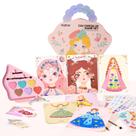 Conjunto de jogos de vestir MiDeer Princess Fantasy Makeup 4 em 1